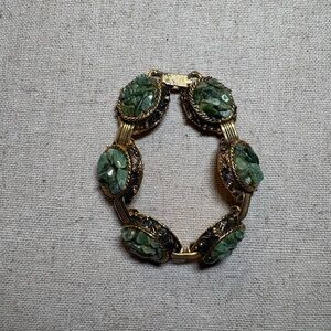 Vintage | 1970s Jade Chip Bracelet